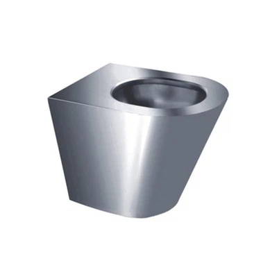 Rustfrit stål 304 fængsels toilet