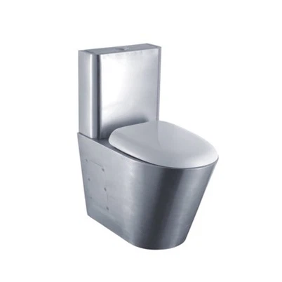 WC toilet i rustfrit stål